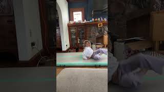 How to do a front handspring! #tumbling #fronthandspring #howto