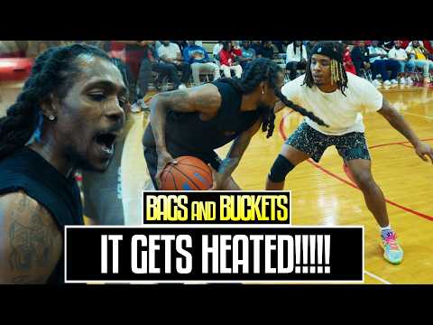 Nate vs TReal (1V1) | Bags and Buckets