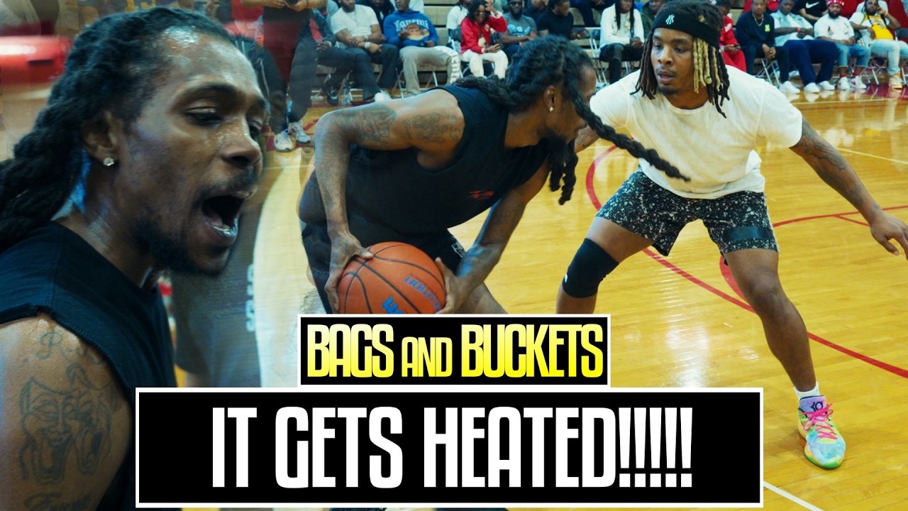 Nate vs TReal (1V1) | Bags and Buckets