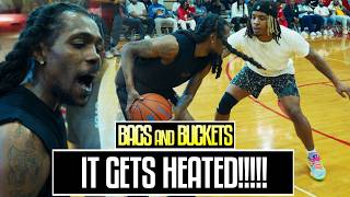 Nate vs TReal (1V1) | Bags and Buckets