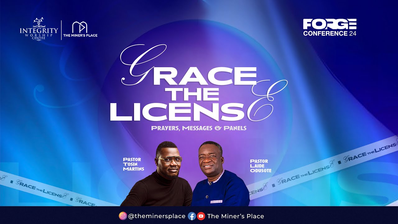 FORGE CONFERENCE 2024 || DAY 1 || GRACE THE LICENSE || WORSHIP - YouTube