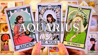 AQUARIUS, THIS JUST GOT VERY REAL FOR THEM!! ⚡️❤️ AQUARIUS TAROT