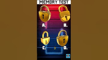 Memory Test 2-Remember Me? IQ Test | 🧠 #iq #quiz #shorts #shortfeed #shortvideo #paheli#shots