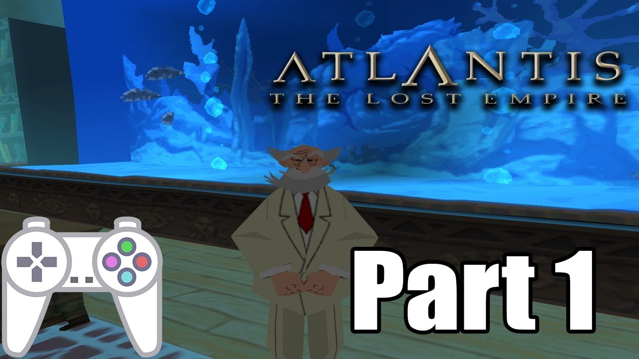 Disney's Atlantis: The Lost Empire PS1 Walkthrough - Whitmore's Mansion ...