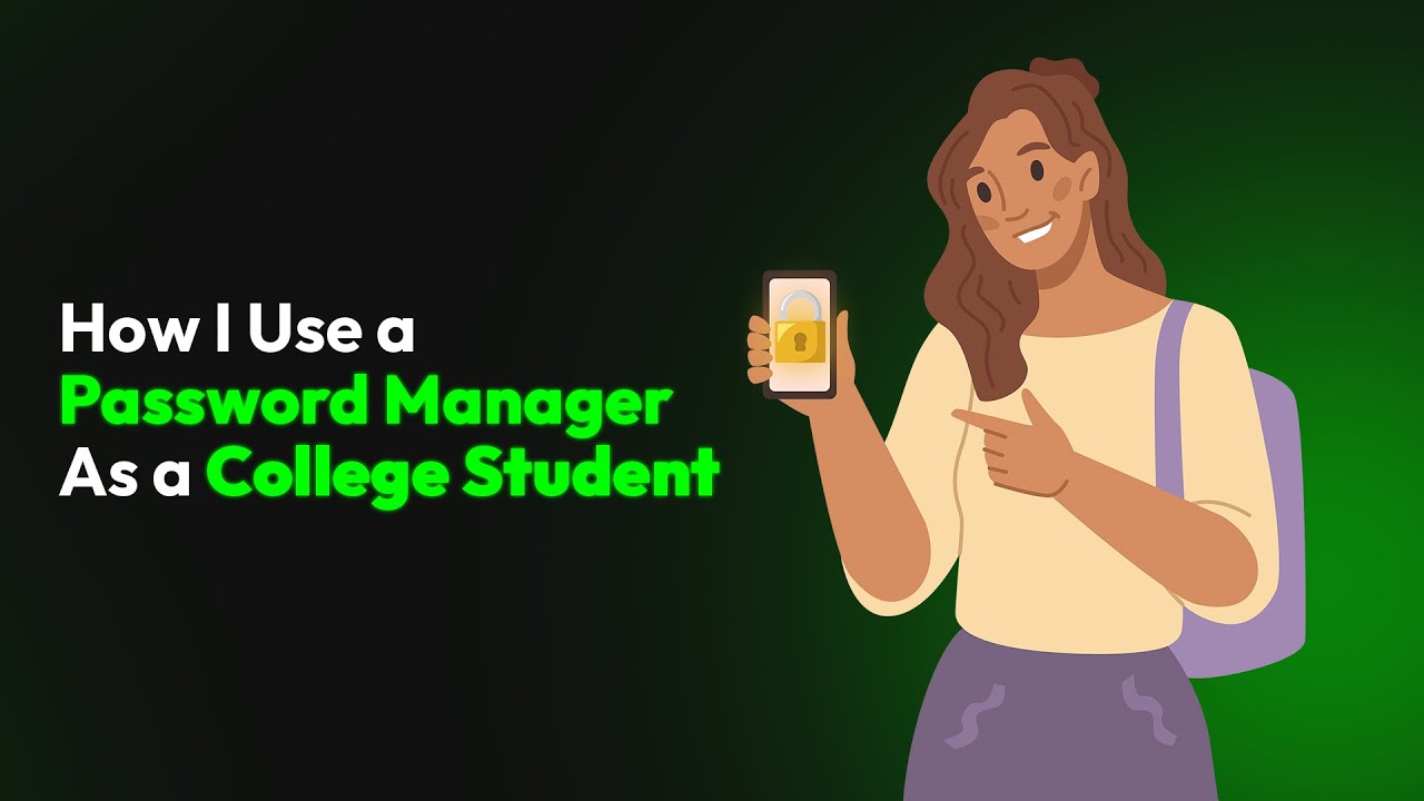 Student Password Manager How I Use a Password Manager As a College Student - YouTube