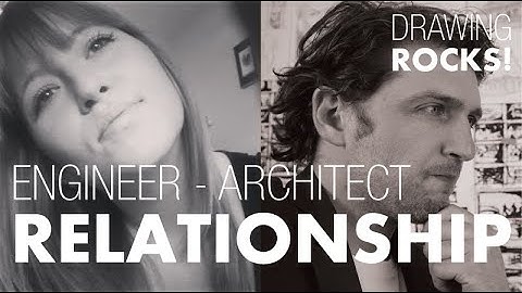 Engineer - Architect Relationship | Drawing rocks!