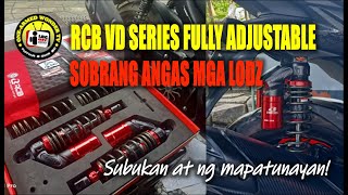 UNBOXING/INSTALLING RCB VD SERIES REAR SUSPENSION TITANIUM/RED | AEROX 155 V2 | SOBRANG ANGAS | DIY