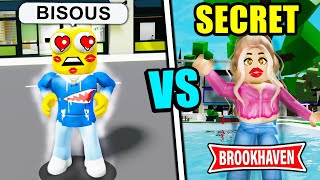 ODA DEMANDE UN BISOUS A ODETTE (ça tourne mal) 😱 Roblox Brookhaven RP