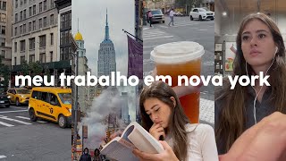 sobre o meu trabalho em nova york, vida real, chuva, livros, cafés, reuniões...