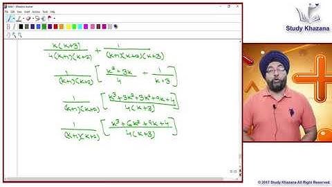 CBSE Class 11 Maths : NCERT Chapter 4: Principle of Mathematical Induction : Lecture No. 03