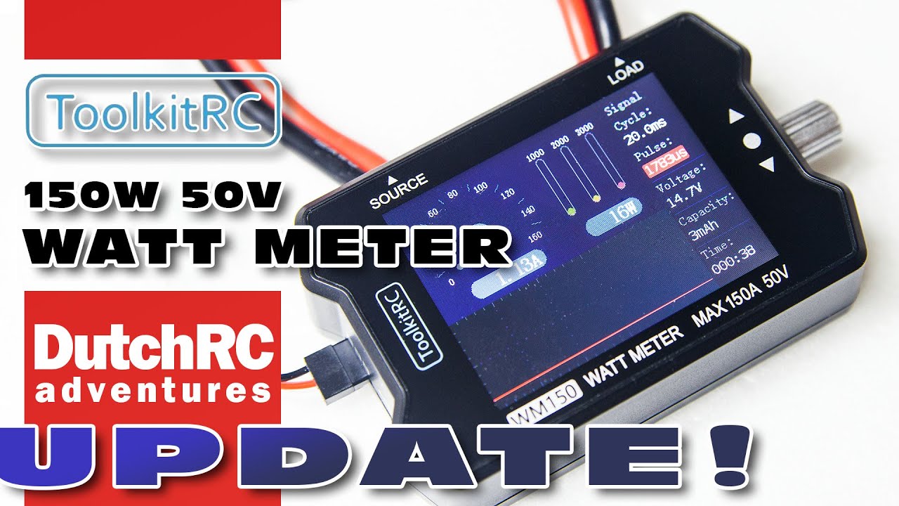 Details about ToolkitRC WM150 150A 50V Watt Meter Power Analyzer LCD Display Power Voltage Details about ToolkitRC WM150 150A 50V Watt Meter Power Analyzer LCD Display Power Voltage
