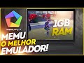 RODA em PC FRACO! Melhor Emulador para 1GB de RAM e 1 NÚCLEO - MEmu Player