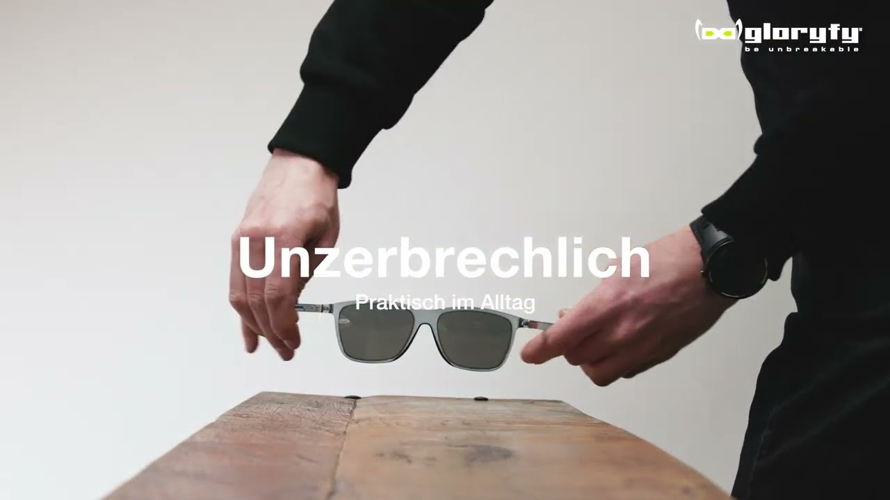 Unzerbrechliche Rahmen und Gläser von gloryfy - weltweit einzigartig & produziert in Österreich!