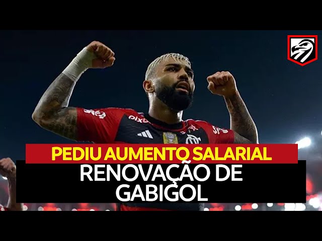 Dirigente do Flamengo confirma desejo de renovar contrato com Gabigol