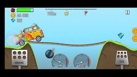 Hill Climb Racing- Gameplay Walkthrough Part 1-Bus(iOS, Android)