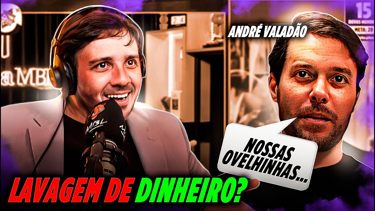 INSUPORTÁVEL! RENAN SANTOS REAGE AO VÍDEO DE ANDRÉ VALADÃO SOBRE O BANCO MASTER #cortes #mbl
