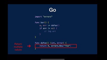 Learn Golang Error Handling from errors package