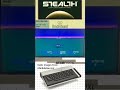 Stealth on  Atari 800XL (Atari 400, 800, XL, XE) #atari #atari400 #shorts