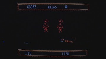 SONY PVM 20M2MDU - Splatterhouse 2 On Original Sega Genesis Hardware 03