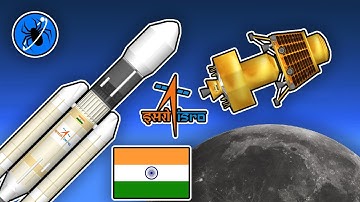 REALISTIC Chandrayaan 3 mission in Spaceflight Simulator (SFS 1.5) | Spaceflight Simulator Cinematic