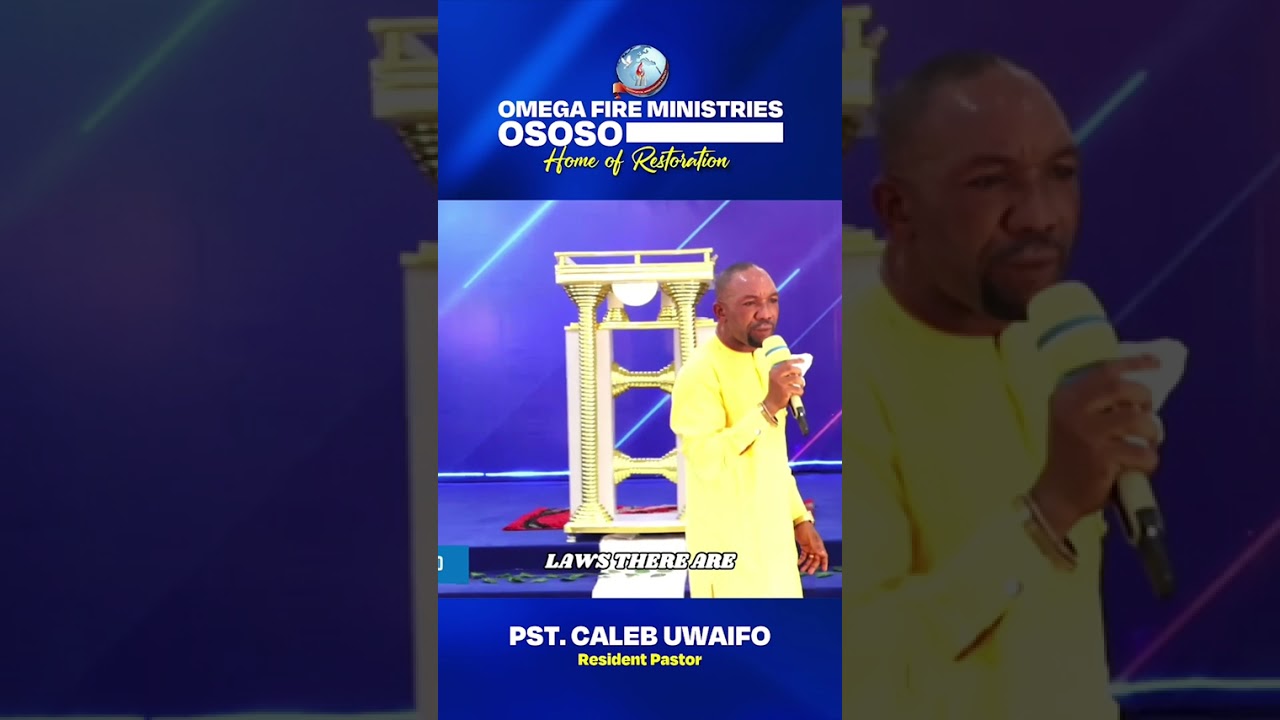 There's a Law for you to enter your Rest 🙏 #pstcalebuwaifo #ofmososo
