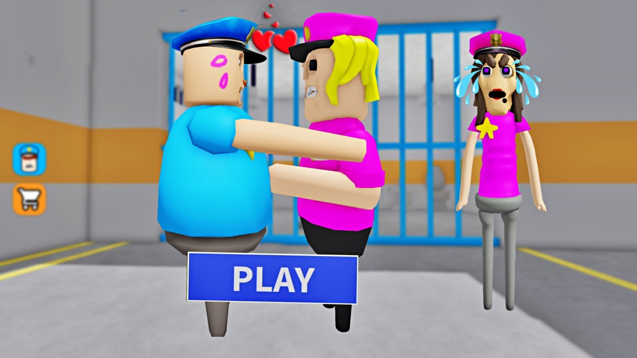 SECRET UPDATE | POLICEMAN FALL IN LOVE WITH POLICE GIRL? OBBY ROBLOX # ...