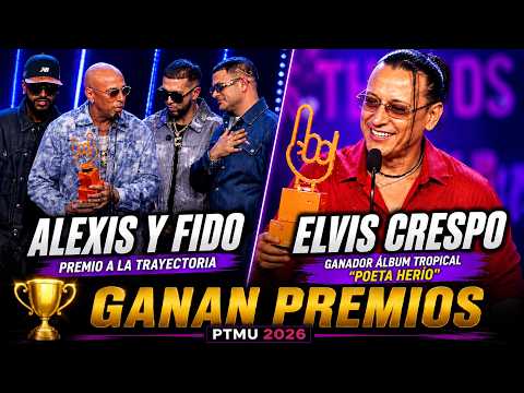 Alexis y Fido Reciben Premio a la Trayectoria + Elvis Crespo Gana Álbum Tropical | PTMU 2026