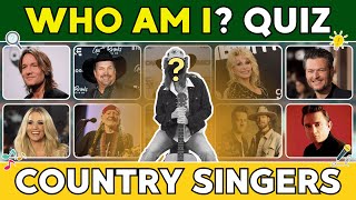 Celebrity Who Am I? Guess 50 Country Singers & Bands from 3 Clues! (Music Quiz) Net Worth