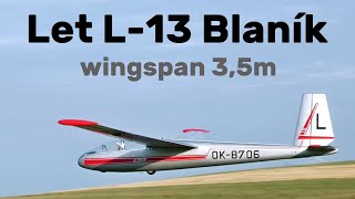Let L-13 Blaník 3,5M Scale Rc Glider 4K Jirice 2024