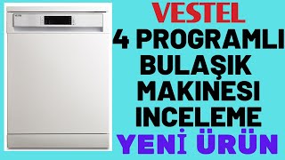 Vestel Bm 4201 4 Programlı Bulaşık Makinesi İnceleme Yeni Tasarım