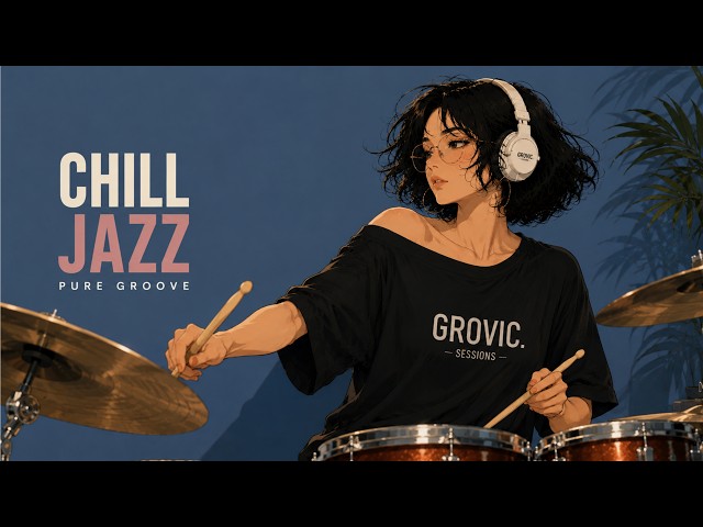 Chill Jazz Groove | City Pop Vibes | Summer Drive Playlist & Pure