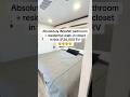 $126,000 RV bathroom and closet 🤯 #rv #camper #fifthwheel #fulltimerv #rvtour