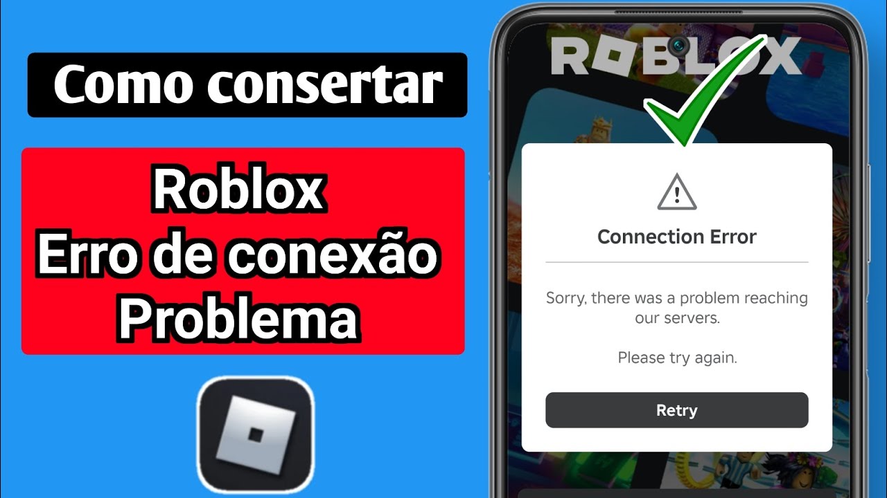 Como corrigir o problema de erro de conexão no Roblox ।।‌ Corrigir erro ...