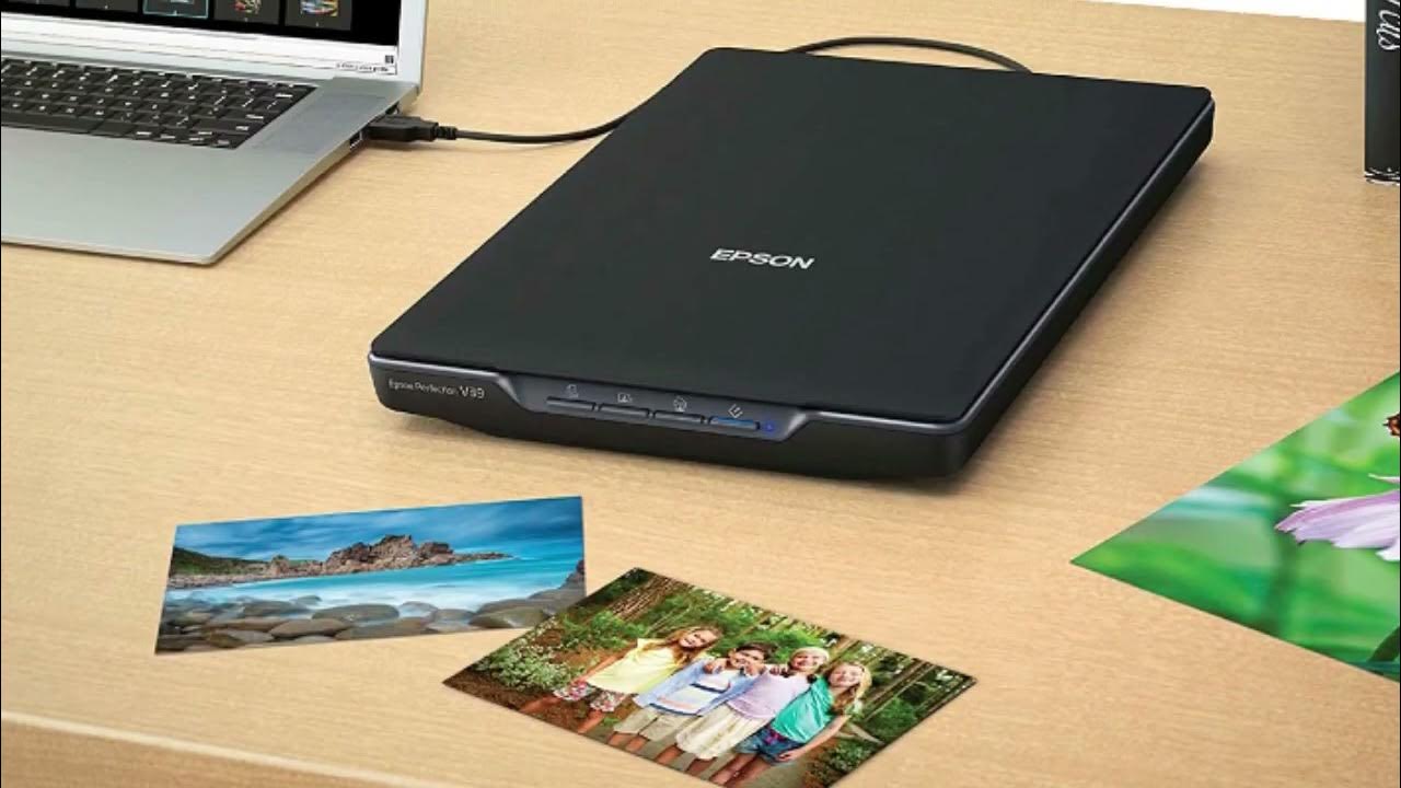 Epson Perfection V39 Color Photo & Document Scanner with ScanToCloud