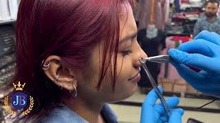 Best nose piercing #nosepierced #viral #trending