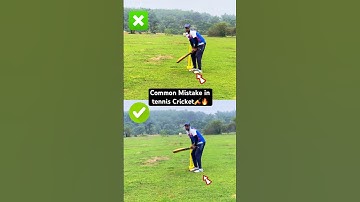 Common Mistakes in Tennis 🏏 Cricket #shorts #crickettips #youtubeshorts