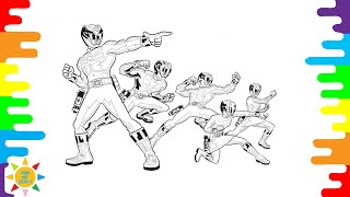 Power Rangers Megaforce Coloring Page Song: Janji - Heroes Tonight (feat. Johnning) [NCS Release]