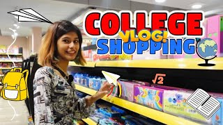 COLLEGE SHOPPING VLOG🛍️🤩 | Aghane njanum collegeil povunu🥳 | thejathangu😉