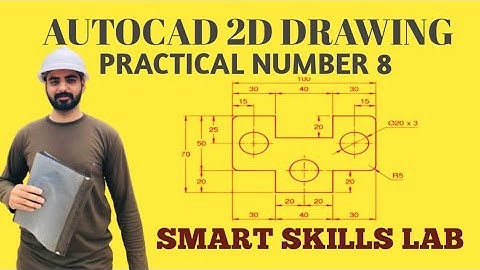 AutoCAD 2D Drafting Full Exercise #8 | Basic to Advanced Step by Step Training in Hindi