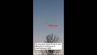 Mercury Greatest Elongation in February 2026