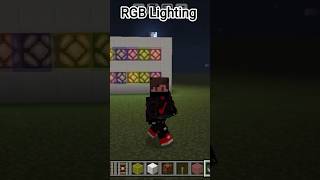 RGB Lighting in Minecraft @Revengegamersofficial @TechnoGamerzOfficial @MineLandOfficial