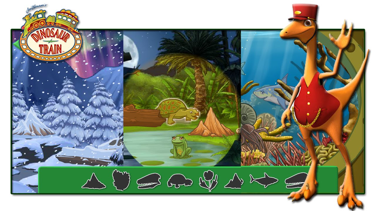 Dinosaur Train Scene Seeker : Game for kids - YouTube