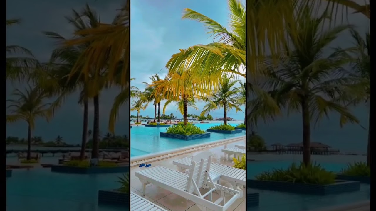 A beautiful view after rain 🏝️♥️ 