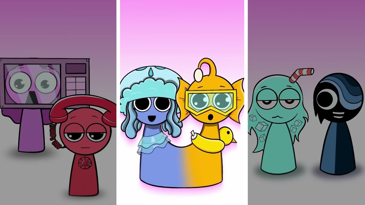 😱TRIPLE SYMBIOSIS Sprunki Phase 6 | Part 3❗️🫣 Incredibox Sprunki Animation