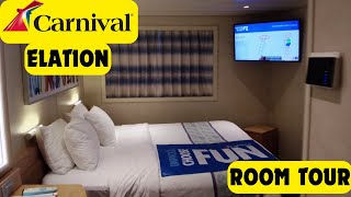 Carnival Elation Interior w/Porthole Room Tour! by Sea Trippin' w/ Kim and Scott 2,205 views 7 months ago 5 minutes, 42 seconds