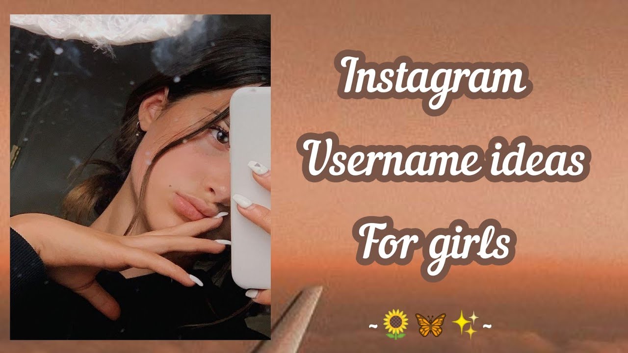 Instagram username for girls|| cool username for girls||Instagram ...