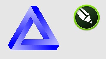 Penrose Triangle in Coreldraw