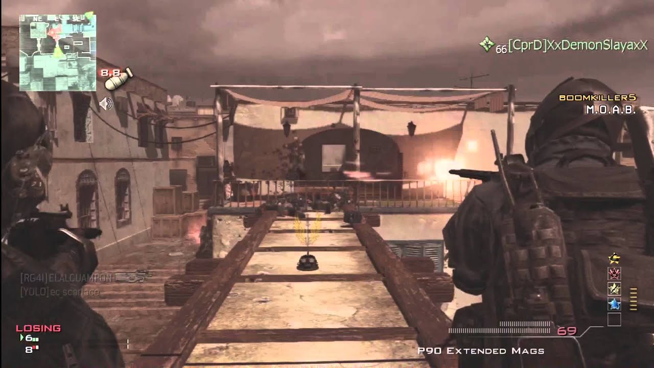 call of duty mw3 infected gameplay with commentary - YouTube