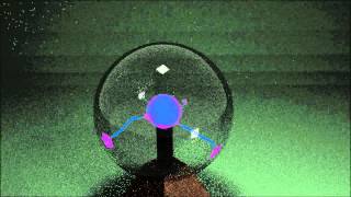 Blender Plasma Ball Test 22