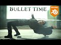 Matrix bullet time on blender  3d animation